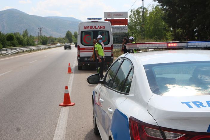 d Hasta nakledilen ambulanstaki yangını sürücü söndürdü -6