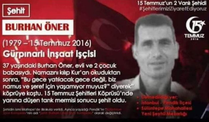 15 Temmuz şehidi Öner’in kardeşi: “Hainlere karşı kindarım” -4