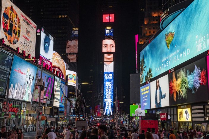 New York’un Times Meydanı’nda 15 Temmuz: Türkiye Geçilmez -5