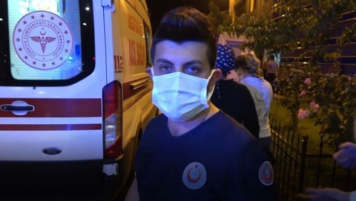 i Samsun'da 112 ambulans ekibine bıçaklı saldırı