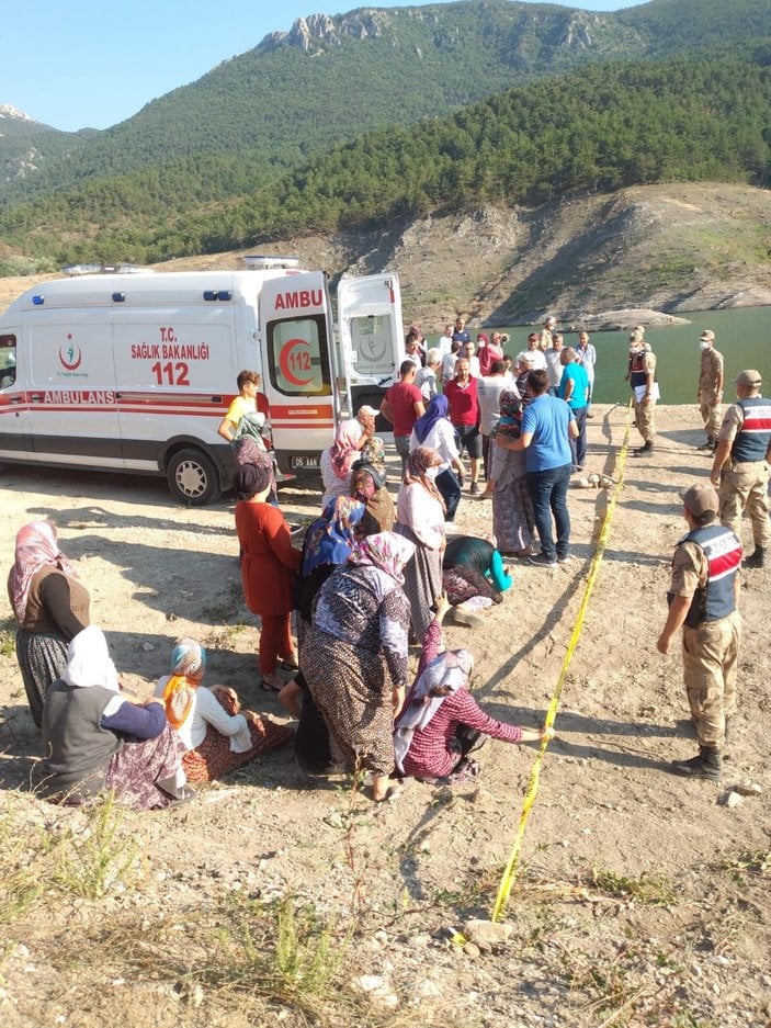 Barajda kaybolan 5 kişilik aileden 2'sinin cesedine ulaşıldı/Fotoğraflar -3