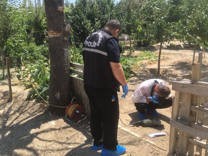 Kuru ağacı taşlama makinesiyle budarken boğazını kesti -1