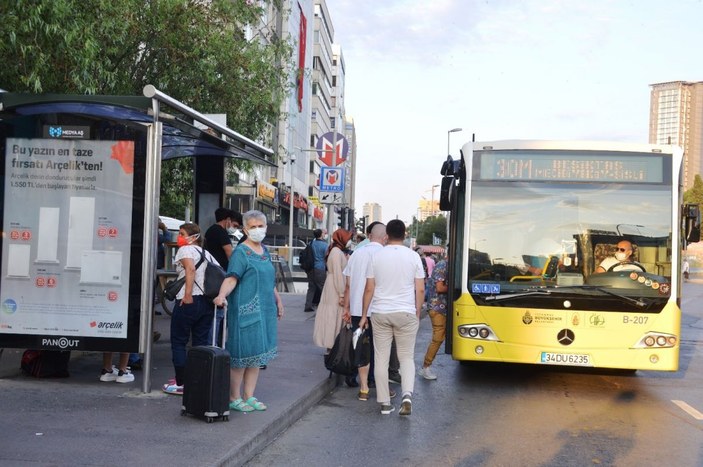 Bayram sonrası İstanbul trafiği yeniden yoğunlaşıyor