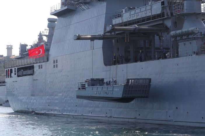 Mavi Vatan'ın koruyucusu TCG Bayraktar gemisinin içi ilk kez görüntülendi