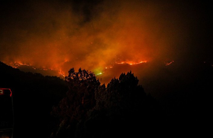 Manavgat'taki büyük yangın 5'inci gününde (14) -6
