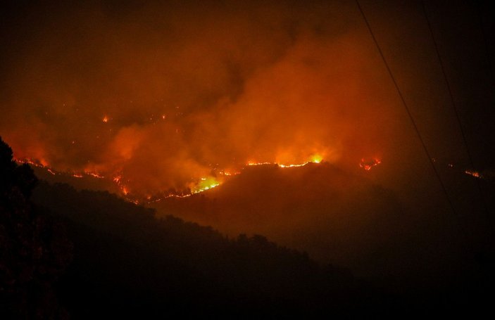 Manavgat'taki büyük yangın 5'inci gününde (14) -5
