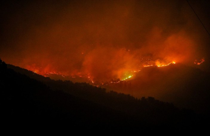 Manavgat'taki büyük yangın 5'inci gününde (14) -4