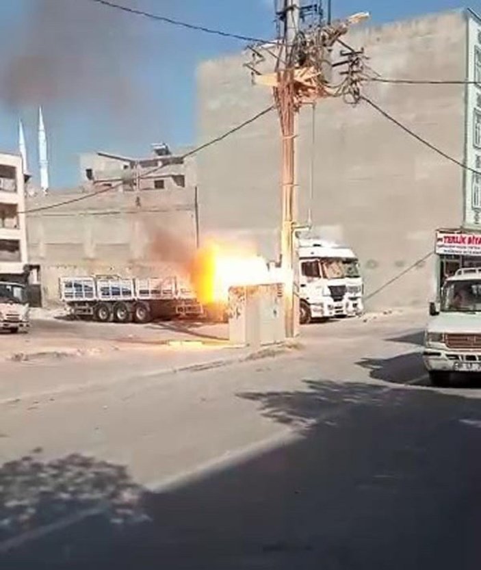 Şanlıurfa'da elektrik trafosu patladı -2