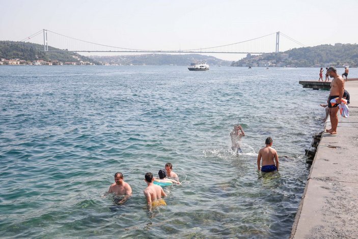 /ek fotoğraf// İstanbul'da sıcaklık 38 dereceye ulaştı -9