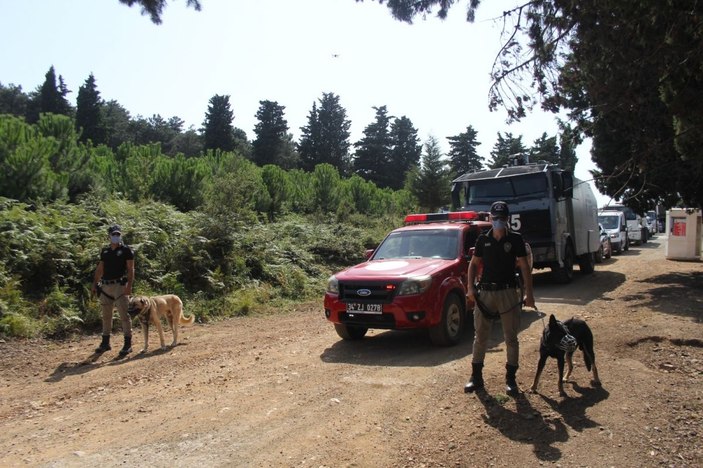 İstanbul’un ormanlarında havadan ve karadan kontroller devam ediyor -3