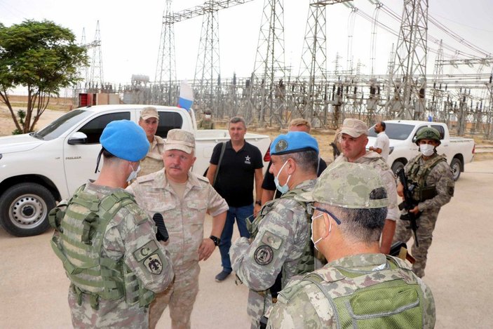Türk ve Rus askerlerinden Resulayn'da ortak inceleme -1
