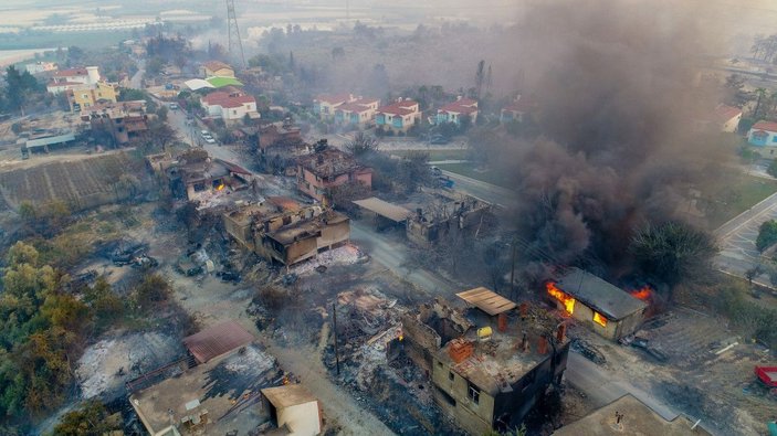 Yangının acı bilançosu: 60 bin hektar kül oldu, en az 1 milyar TL'lik maddi kayıp -1