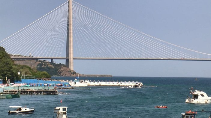 Fotoğraf Ek//Sarıyer'de su alan teknedeki 8 kişi kurtarıldı -4