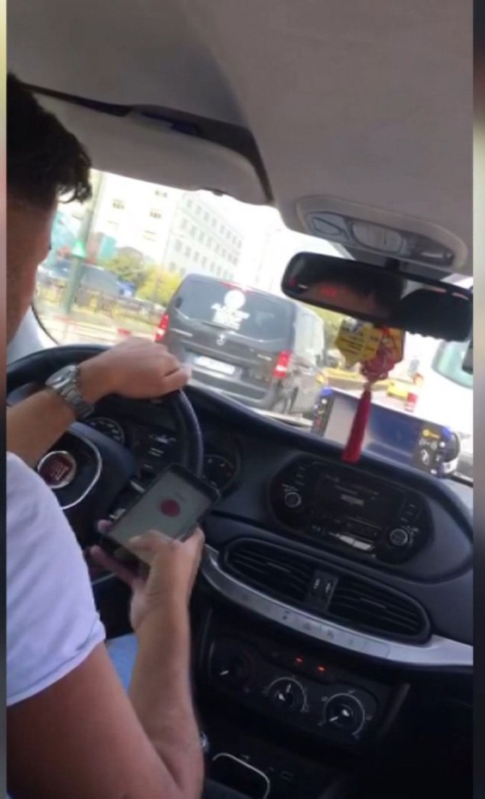 Polisi turist sanan taksici Taksim'den Şişli'ye 500 lira istedi -4