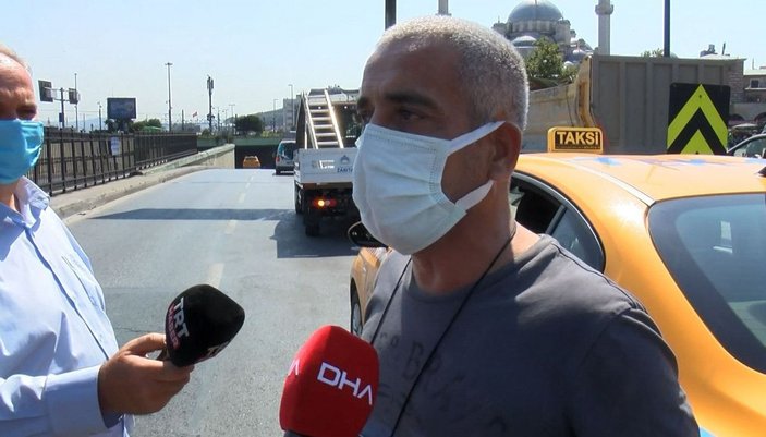 Polisi turist sanan taksici Taksim'den Şişli'ye 500 lira istedi -8