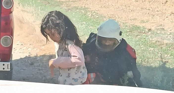 Akçakale’de arılar aileye saldırdı -2