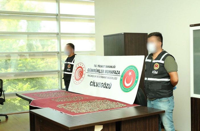 Cilvegözü Gümrük Kapısı'nda, TIR'da 2 bin 533 sikke ele geçirildi -5