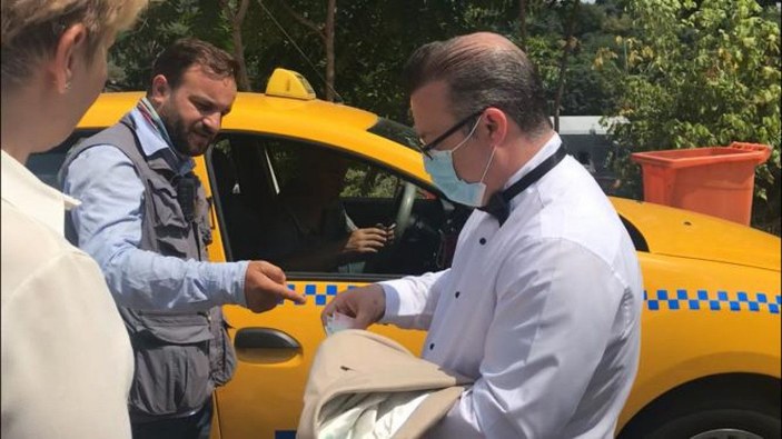 Taksim'den Maçka'ya 1 kilometrelik yola 200 lira istedi -1