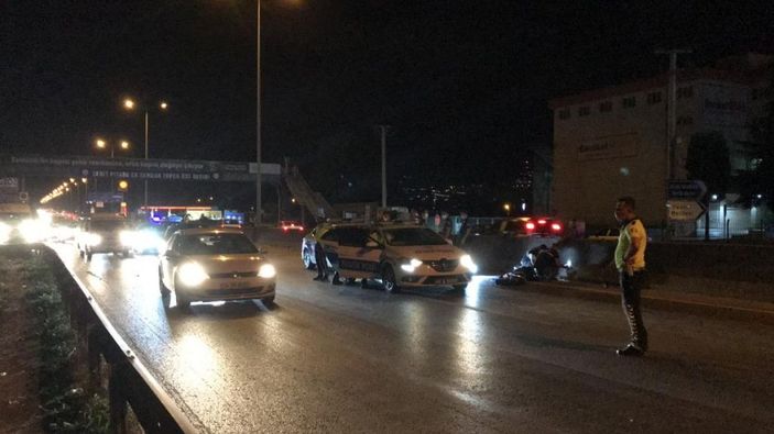 Üst geçidi kullanmadı canından oldu  -8