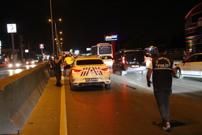 Üst geçidi kullanmadı canından oldu  -3