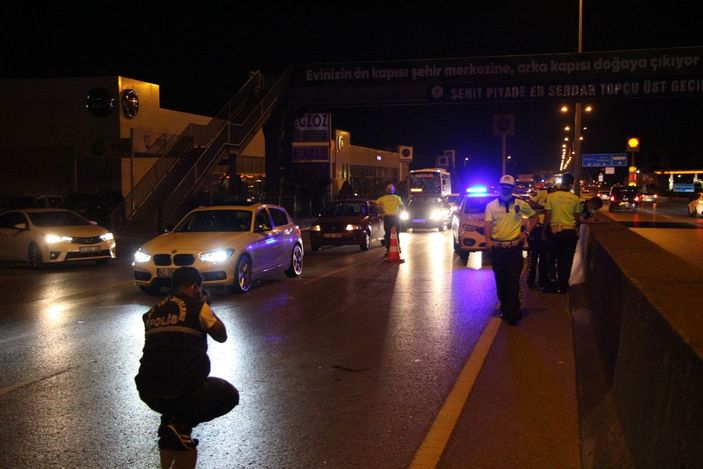 Üst geçidi kullanmadı canından oldu  -4