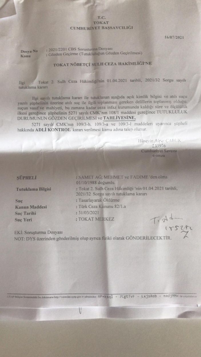 23 yerinden bıçaklayan eşinin tahliyesine isyan etti -6