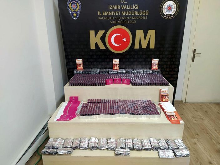 İzmir’de kaçakçılık operasyonları: 7 gözaltı -1