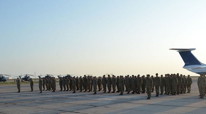 Afganistan’dan tahliye edilen Azerbaycan askerleri Bakü’de -4
