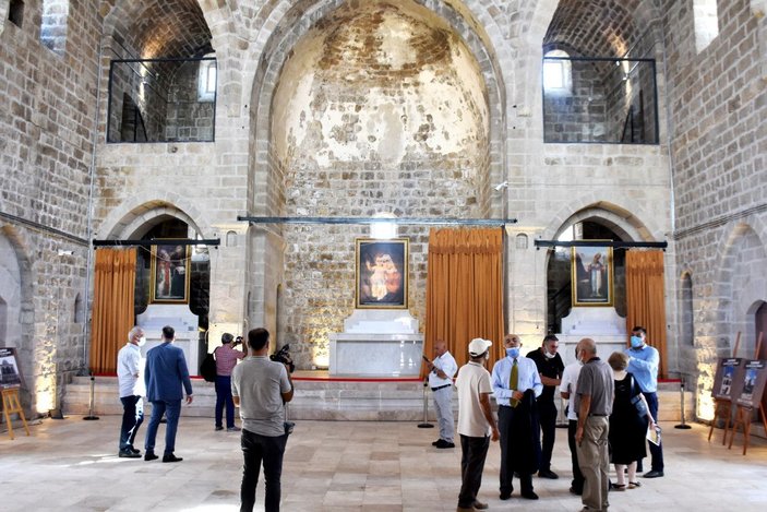 128 yıllık Taşhoran Kilisesi ibadete açıldı -5