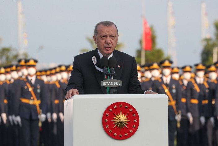 Fotoğraflar// Erdoğan, Hava ve Deniz Harp Okulu diploma alma törenine katıldı -9