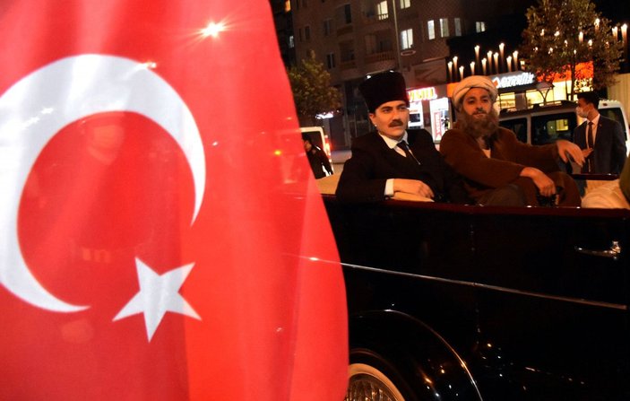 Atatürk'ün Sivas'a gelişi, temsili olarak canlandırıldı -8