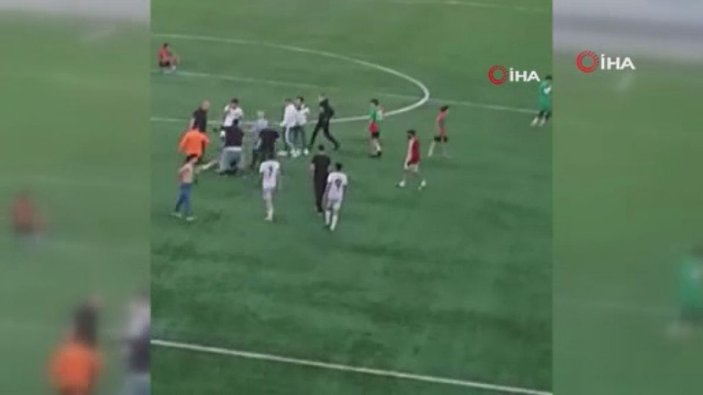 İstanbul’da hazırlık maçında kavga