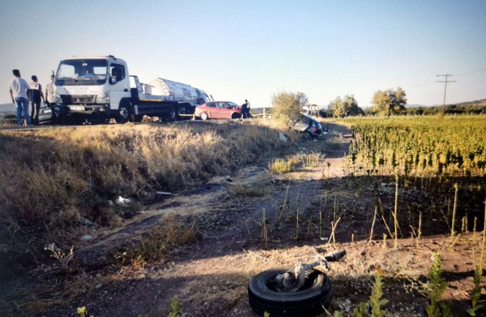 Manisa'da zincirleme kaza: 1 ölü 6 yaralı