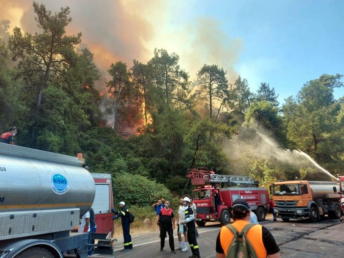 Muğla Orman Bölge Müdürü: 15 günlük yangınlarda 52 bin hektar alan zarar gördü -7