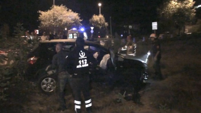 Beykoz'da yaralı doktoru kaza yerinde bırakıp kaçtı -3