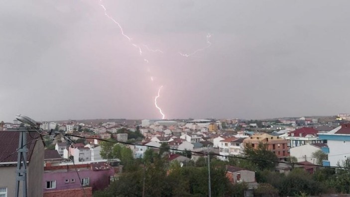 İstanbul’da beklenen yağış başladı -2