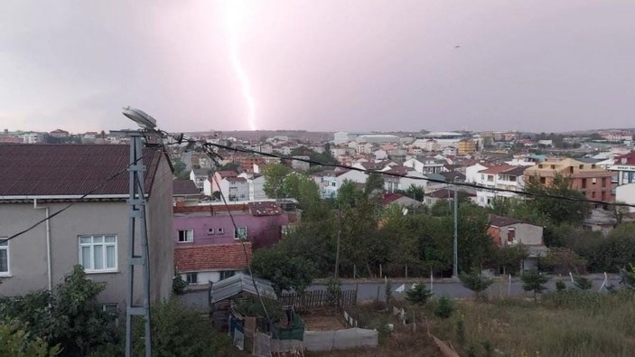 İstanbul’da beklenen yağış başladı -3