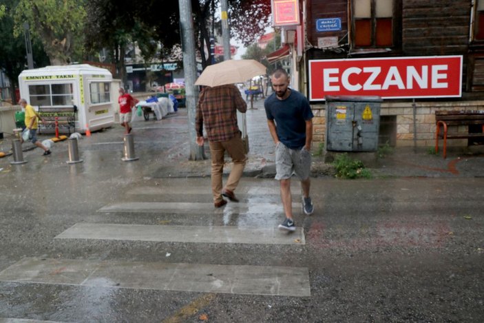 Edirne'de sağanak etkili oldu -6