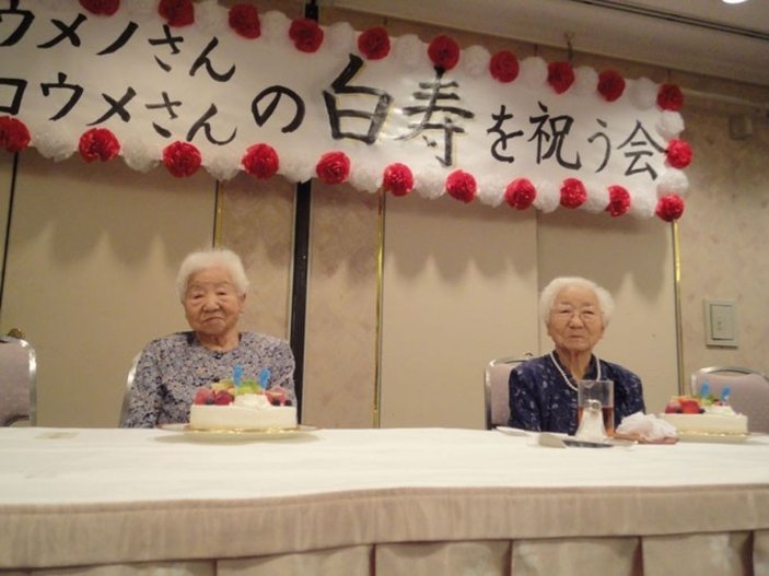 Dünyanın en yaşlı tek yumurta ikizleri Japonya’da tescillendi -2