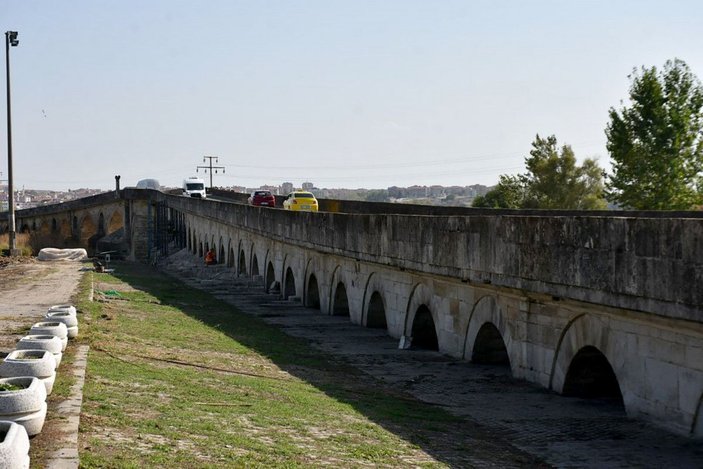 Tarihi Uzunköprü'de restorasyon