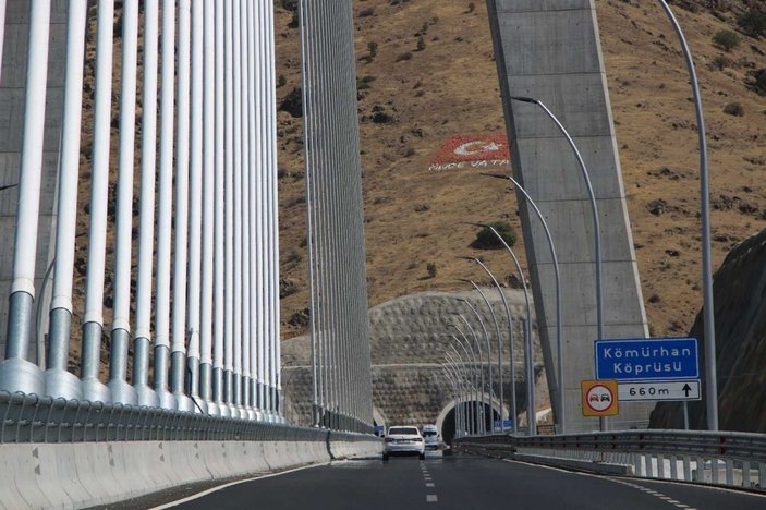 16 şehri birbirine bağlayan Kömürhan Köprüsü sürücülere kolaylık sağlıyor -9