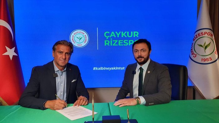 Çaykur Rizespor, Hamza Hamzaoğlu ile sözleşme imzaladı (FOTOĞRAFLAR) -3