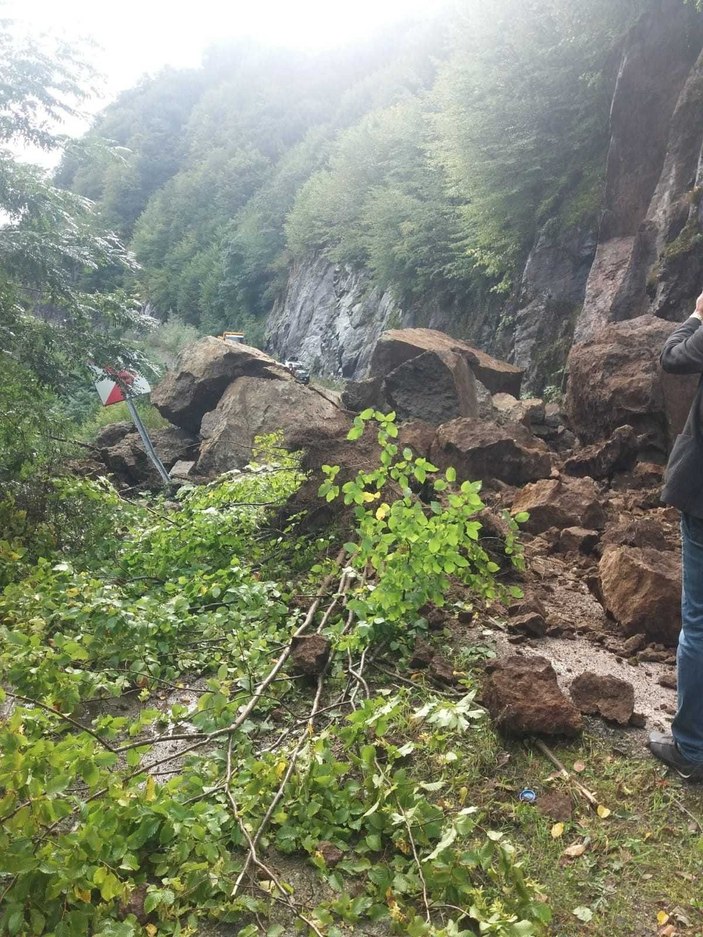 Ordu’da sağanak sonrası heyelan -5