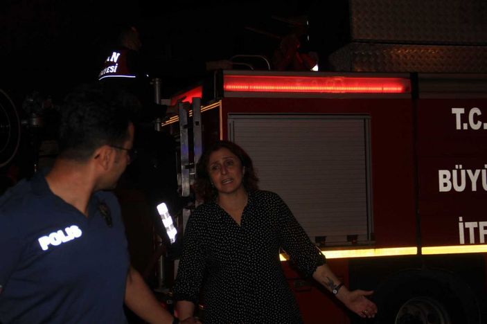 i Aydın'da öfkeli koca evini ateşe verdi