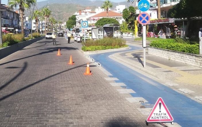 Marmaris’te trafik denetimleri arttırıldı -6