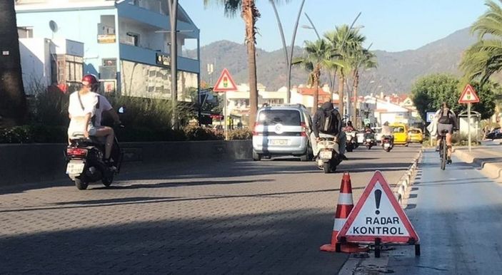 Marmaris’te trafik denetimleri arttırıldı -1