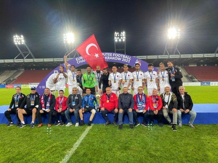 TFF'den Ampute Milli Futbol Takımı'na 1.5 milyon lira başarı ödülü -1