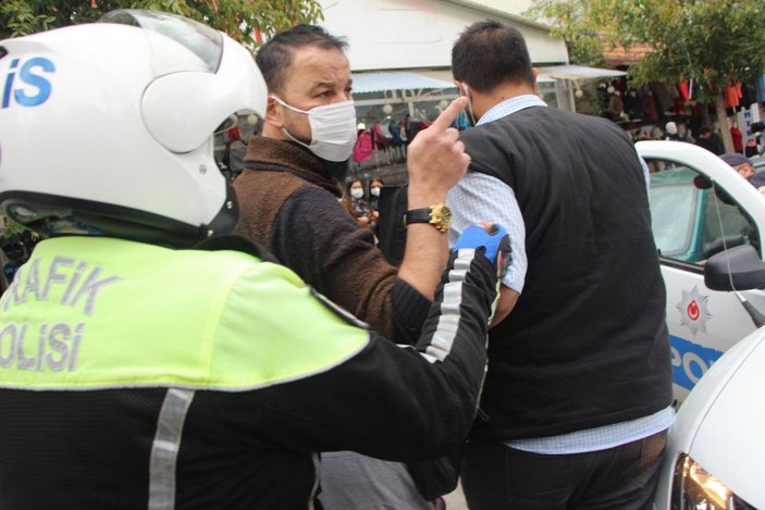 Murat Özdemir, bu kez gazeteci ve polislere sataştı; yine gözaltında -3