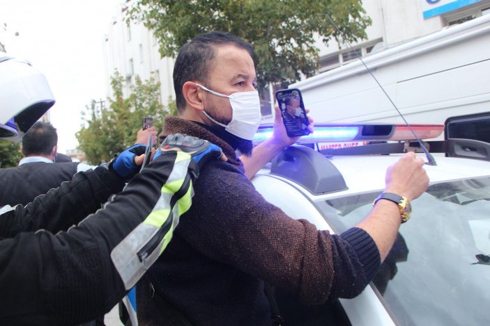 Murat Özdemir, bu kez gazeteci ve polislere sataştı; yine gözaltında -2