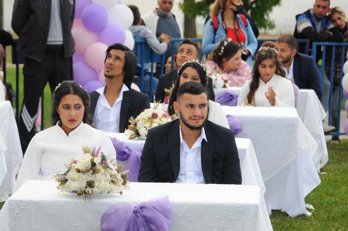 46 Roman çiftin toplu nikah töreni yapıldı -8